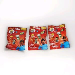 Ryan's World Pocket Watch Series 1 Mystery Figure Per Pack (Lot Of 3) Mini NEW